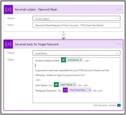 password reset automation