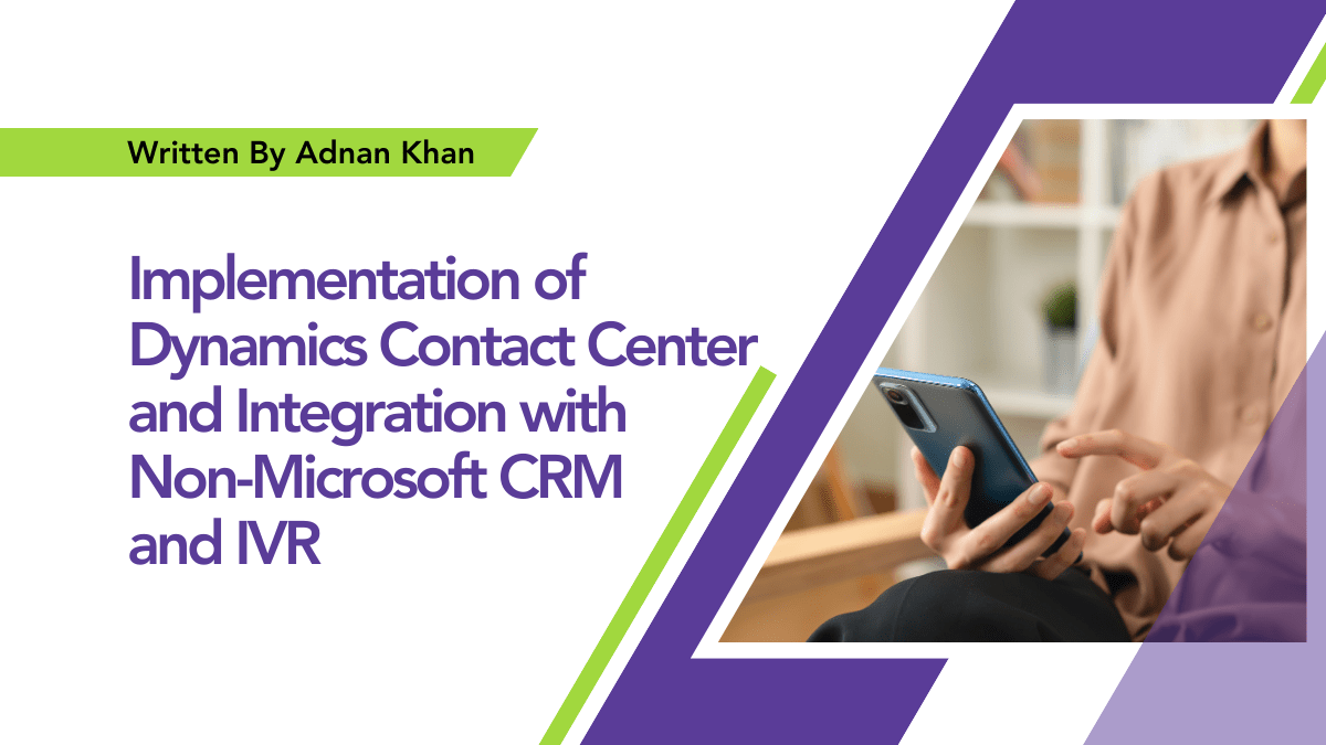 dynamics contact center