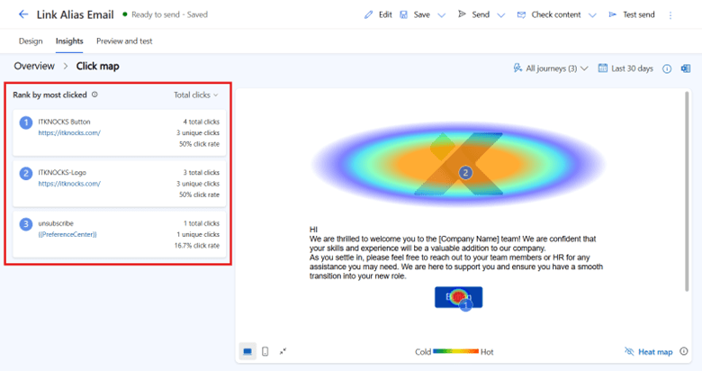 Enhancing Your Email Campaigns with Link Aliases in Dynamics 365 Marketing