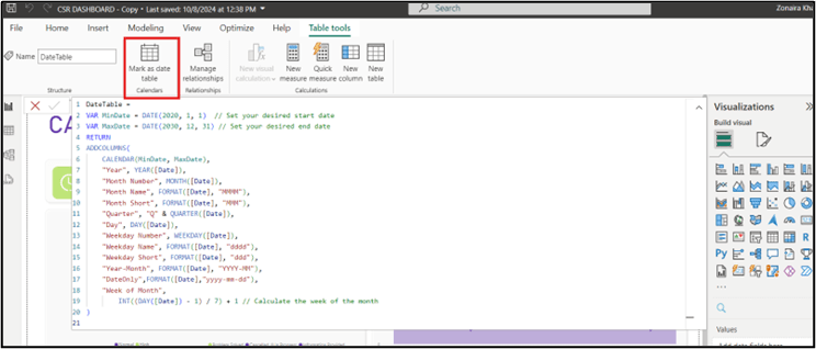 Dataverse Power BI Optimization