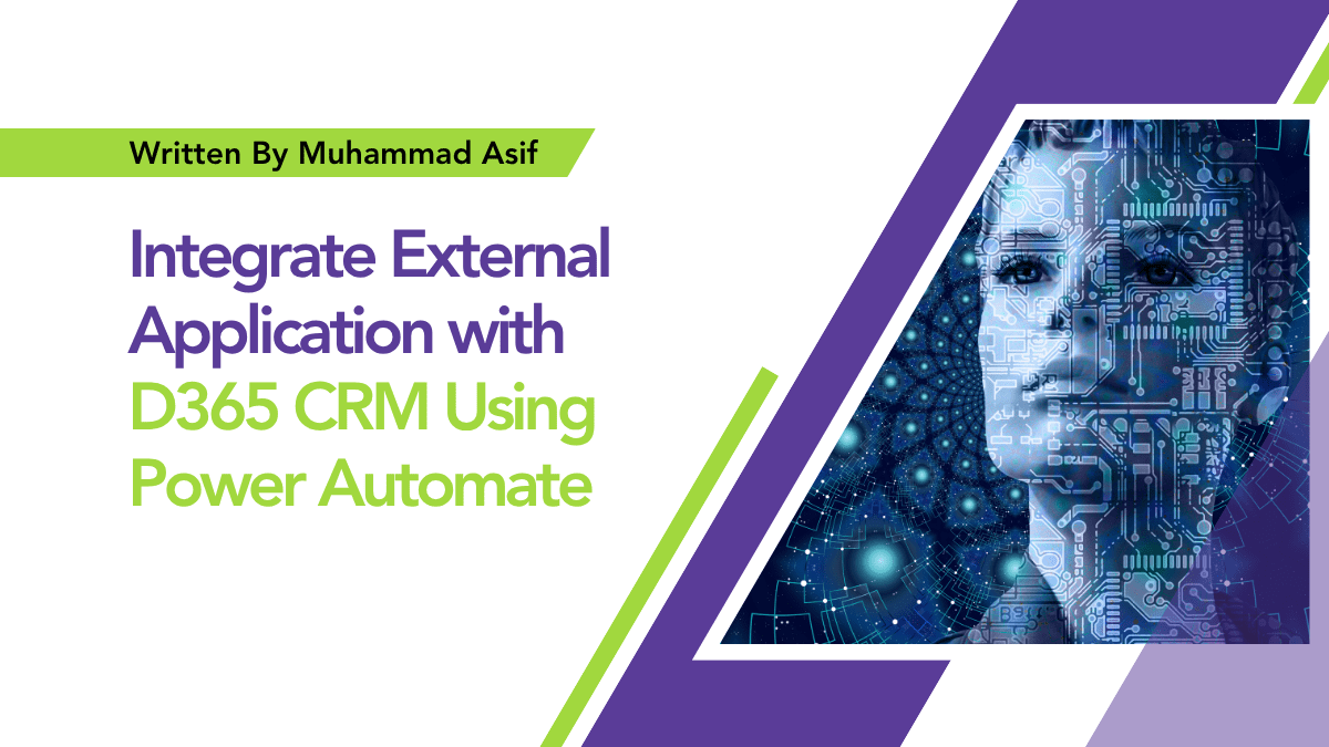 Power Automate D365 Integration with External Apps